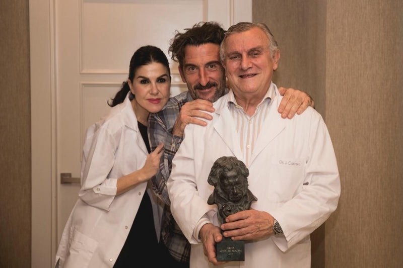 Luis Zahera en la Clínica Yolanda Albelda