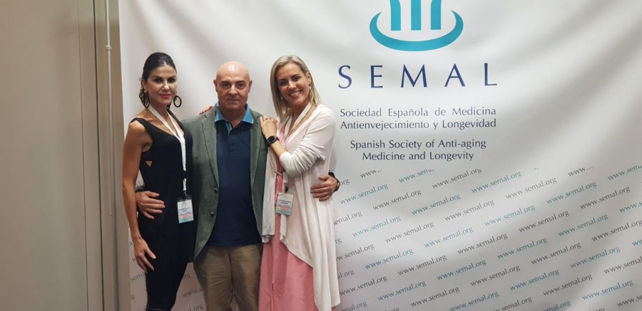 Yolanda Albelda en el Congreso de Medicina Antienvejecimiento de la Semal