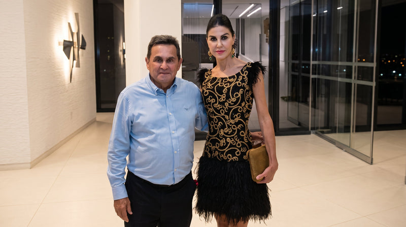 Los Doctores Juan Carrero y Yolanda Albelda en la inauguración de la nueva sede de Sesderma