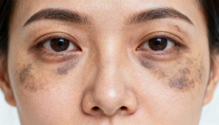 Hiperpigmentación periocular