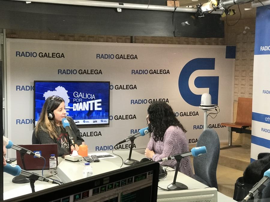 Yolanda Albelda habla de los tratamientos de medicina estética más adecuados para combatir los daños de la mascarilla en Radio Galega 45